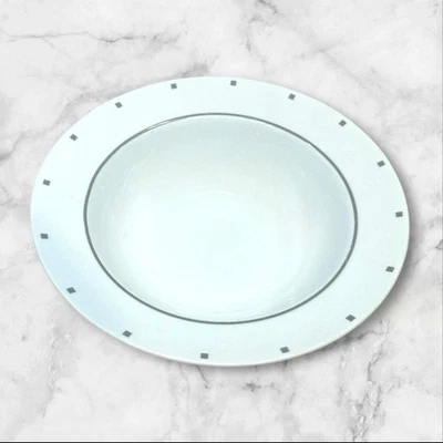 Sasaki Metropolis Grey Round Vegetable Bowl | 10” Serving Bowl | Great Condition - Image 1 of 4