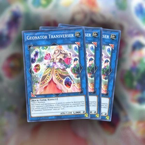 Yu-Gi-Oh x3 Playset Geonator Transverser 1st Ed Phantom Rage PHRA-DE050 - Bild 1 von 1