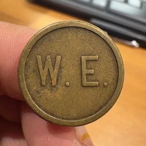 Unbekannt W.E. G/F 5c Medaille B-21mm - Bild 1 von 2