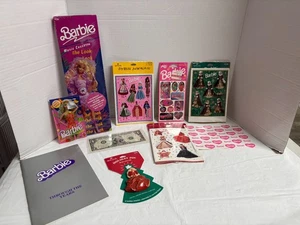 Barbie Collectors Lot of Misc Items Stickers, Magazines & More! - Picture 1 of 22