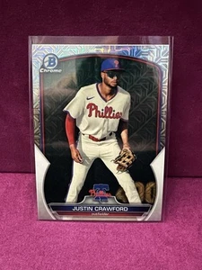 2023 Bowman Chrome - Prospects Justin Crawford #BCP-217 Mojo Refractor (RC) - Bild 1 von 2