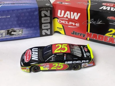 ACTION-NASCAR-JERRY NADEUU #25- UAW/DELPHI- Monte Carlo -1:24 -2002 - Image 1 of 4
