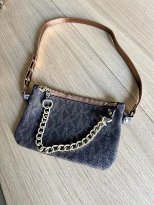 MICHAEL KORS Brown Logo BUM BAG FANNY PACK  Belt M BNWT  - Image 1 of 4