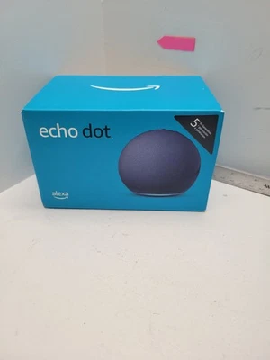 Amazon Echo Dot 5th Gen. Smart Speaker - Deep Sea Blue - Image 1 of 3