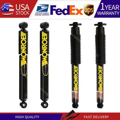 Front Rear Shocks Struts Fits Chevrolet S10 Blazer 4WD 2.2L 1992 1991 1993 1994 - Image 1 of 4