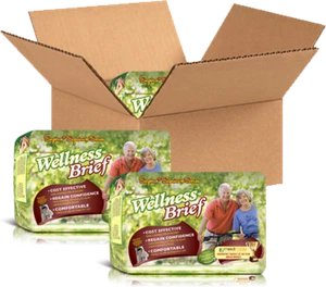 Einzigartiger Wellness Slip, Superio Serie, Größe Large (36"-46" Taille), 48 Stück - Bild 1 von 6