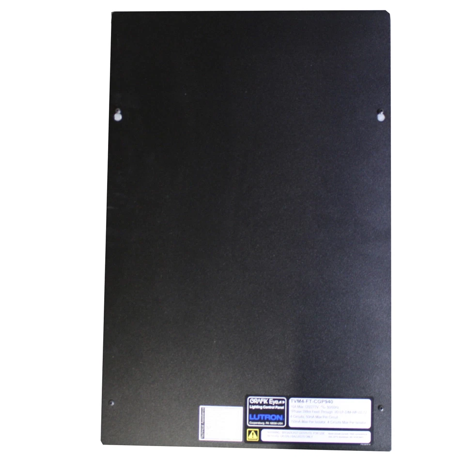 LUTRON TVM4-FT-CGP940 TVM4-FT TVM 120/277V GRAFIK EYE LIGHTING CONTROL PANEL - Image 1 of 4