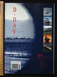 D-Day 50th Anniversary Commemoration Official Souvenir Programme of Events, 1994 - Picture 1 of 23