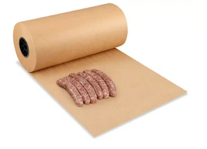 Unbleached Butcher Paper.  Select Width 18" , 24", 36" x 1,100 ft. Roll.  USA - Picture 1 of 1