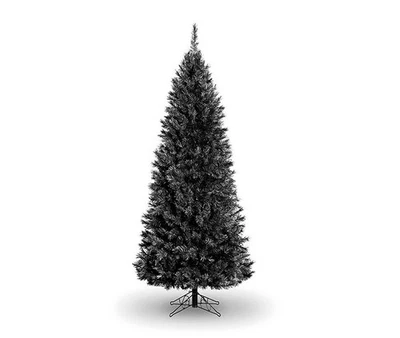 5' Slim Black Glacier Pine Stunning Artificial Christmas Tree - Image 1 of 3