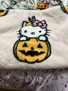 Four Hello Kitty Halloween Blankets - Picture 1 of 5