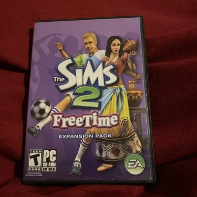 The Sims 2 Freetime Expansion Pack (2008) PC Game Windows Complete w/ Manual - Image 1 of 4