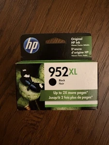 HP 952XL F6U19AN Black Ink Cartridge New | Expired 07/2022 - Picture 1 of 5