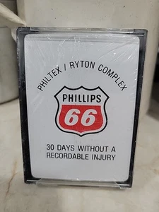 Nuovo mazzo di carte da gioco Phillips 66 Philtex/Ryton Complex Safety Award - Foto 1 di 4