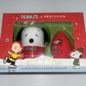 Profusion Peanuts Let It Blend Kosmetikschwamm Set und fröhliche und helle Pinsel - Bild 1 von 3