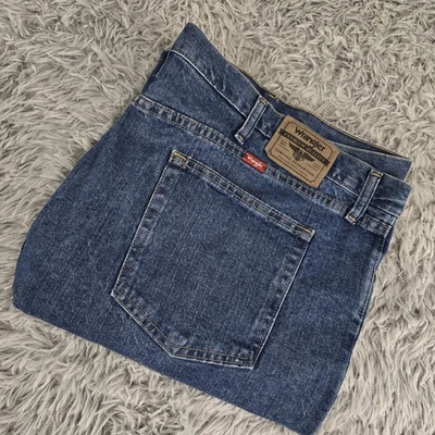 Pantalones Cortos Vaqueros Wrangler 606W4MS 5 Estrellas Premium 48 Bolsillo para Monedas Calce Relajado 10" Foto 1 de 4