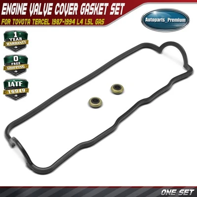 Комплект прокладок крышек клапанов двигателя для Toyota Tercel 1987-1994 L4 1,5 л GAS 1121310010 - Изображение 1 из 4