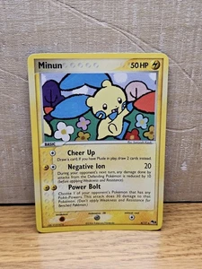 Minun 4/17 Pop Series 3 Rare Holo Pokémon Card TCG - Picture 1 of 14