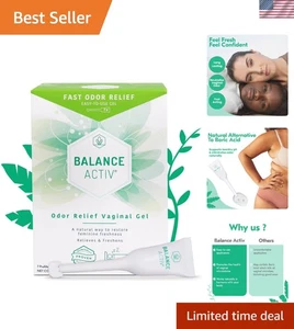 Gel vaginal con pH equilibrado para mujeres - alivio natural de olores y frescura (1,19 oz) - Imagen 1 de 11