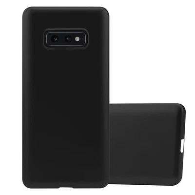 CADORABO Hülle für Samsung Galaxy S10e Schutz Hülle Handy Case TPU Matt Metallic Bumper