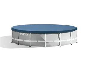Intex 15' Round Pool Cover for Metal Frame Above Ground Swimming Pools - 28032E - Picture 1 of 1