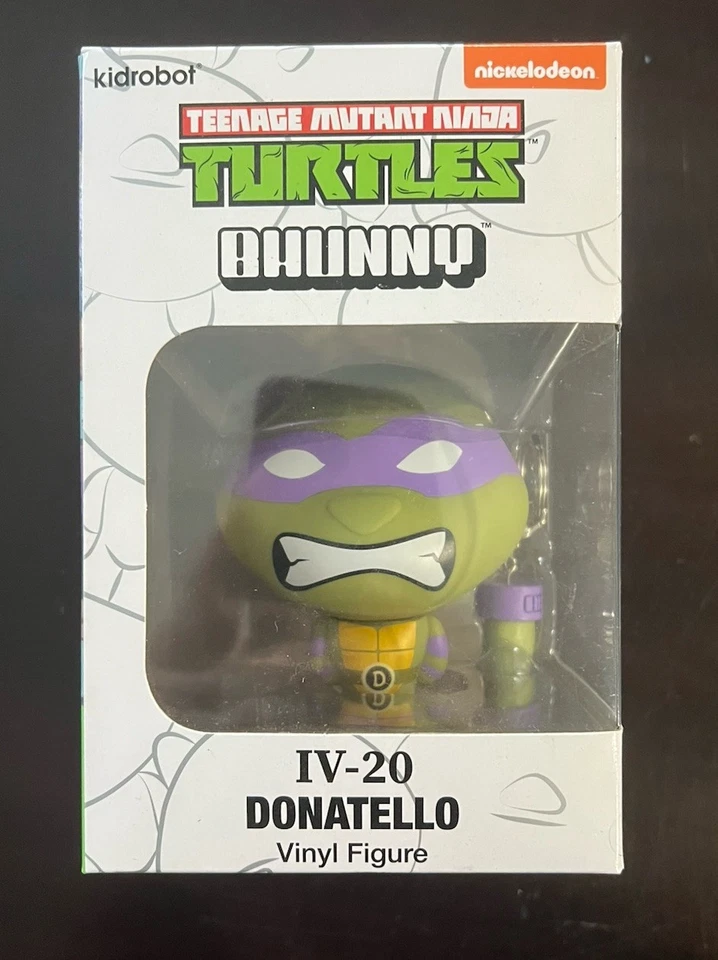 Kidrobot Bhunny Series 1 Bob Ross 4-inch Stylized Vinyl Figure