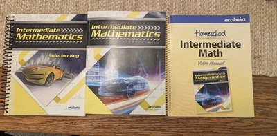 Abeka Intermediate Math Bundle - Image 1 of 2