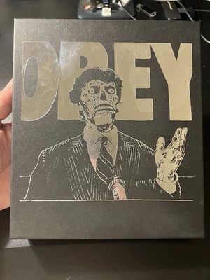 THEY LIVE 4K +Blu-Ray + Vinyl ( Black/White) Sacred Records Variant Boxset X/500 - Image 1 of 4