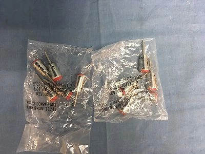 10 NEW Abbatron/HH Smith 2804-102 Spring Loaded Binding Post 15 A Red #6-32 Stud - Image 1 of 4