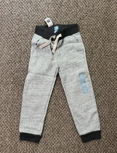 Baby Gap Toddler Size 5 years light grey Fleece Jogger Pant new with tag! - Picture 1 of 5