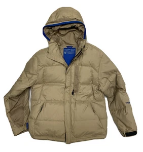 ABERCROMBIE AND FITCH Puffer Daunen Federn Winter Mantel Jacke Herren Medium Beige - Bild 1 von 12