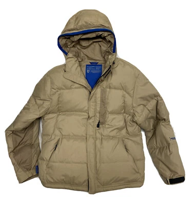 Abrigo Chaqueta de Invierno ABERCROMBIE AND FITCH Pluma Abombada Para Hombre Beige Medio Foto 1 de 4