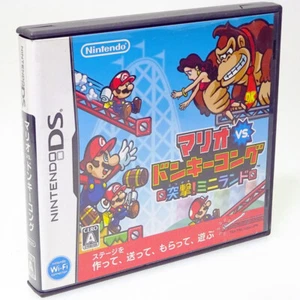 Mario vs Donkey kong Mini Land Nintendo DS Japan Import Complete Japanese Ver - Picture 1 of 2