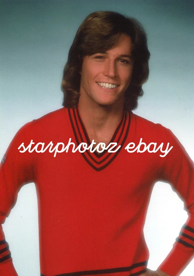 Classic ANDY GIBB 5x7 Enlargement!!!! Bee Gees Brother SHADOW DANCING!!! - Image 1 of 1