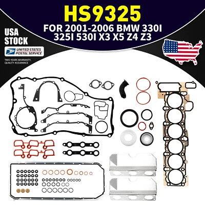 Juego de juntas de culata originales para BMW 325i 530i X3 X5 Z4 2001-06 2,5 3,0 DOHC M54 M56 Foto 1 de 4