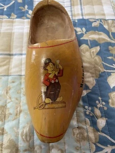 Heineken Holland Bier Holz Schuh Clog Vintage Sammlerstück Werbung Dutch - Bild 1 von 3