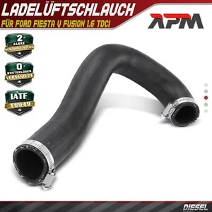 Ladeluftschlauch Ladeluftkühler Links für Ford Fiesta V Fusion 1.6L 2004-2012 - Bild 1 von 8