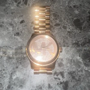 MICHAEL KORS Runway roségoldfarbene Uhr MK5661 *2013* nie getragen schick Big Face - Bild 1 von 6