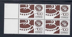 EXPORTA 100p "CAFE-COFFEE" B4  sc#1470A ex#170  PPR#8 Cv$ (E224b)* - Picture 1 of 1