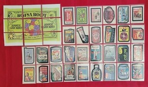1975 VINTAGE WACKY PACKAGES 14TH SERIES WHITE BACK SINGLES  @@ PICK ONE @@