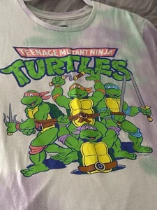 Tie Dye Teenage Mutant Ninja Turtles Shirt - L - Picture 1 of 5