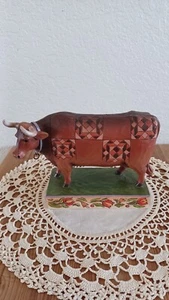Seltene Jim Shore Devon American Red Melking Cow - Bild 1 von 1