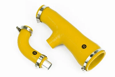 Manguera turbo de admisión de silicona Stoney para Ford Focus MK2 1.6 TDCI C-Max 03-07 amarillo - Imagen 1 de 4