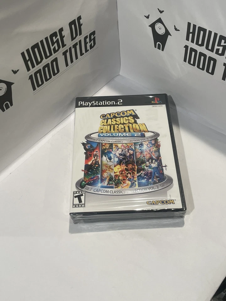 Capcom Classics Collection Vol. 2 (Sony PlayStation 2, 2006) Sealed - Image 1 of 1