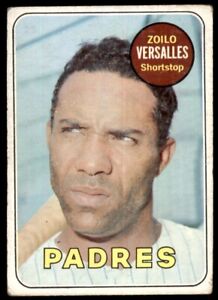 1969 Topps Zoilo Versalles San Diego Padres #38