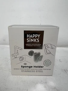 Happy Sinks Magnetic Sponge Holder for Sink - Steel - Picture 1 of 2