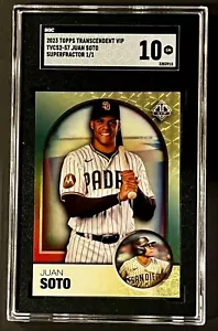 2023 Topps Transcendent VIP - JUAN SOTO - Superfractor 1/1 - SGC 10 - Bild 1 von 2