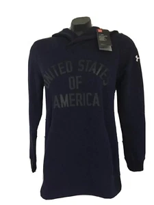 Under Armour Youth Boys “United States Of America” Fitted Pullover Hoodie X-SM - Picture 1 of 12