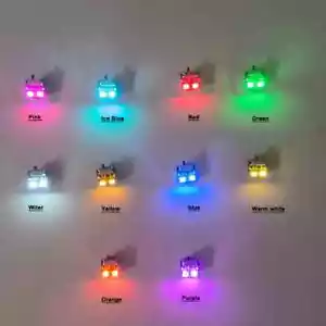 3pcs Wireless LED Model Light Switch Control Single/double Led Lamp DIY LEGO - Picture 1 of 5