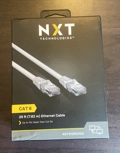 NXT Technologies NX56840 25' CAT-6 Kabel grau - Bild 1 von 6
